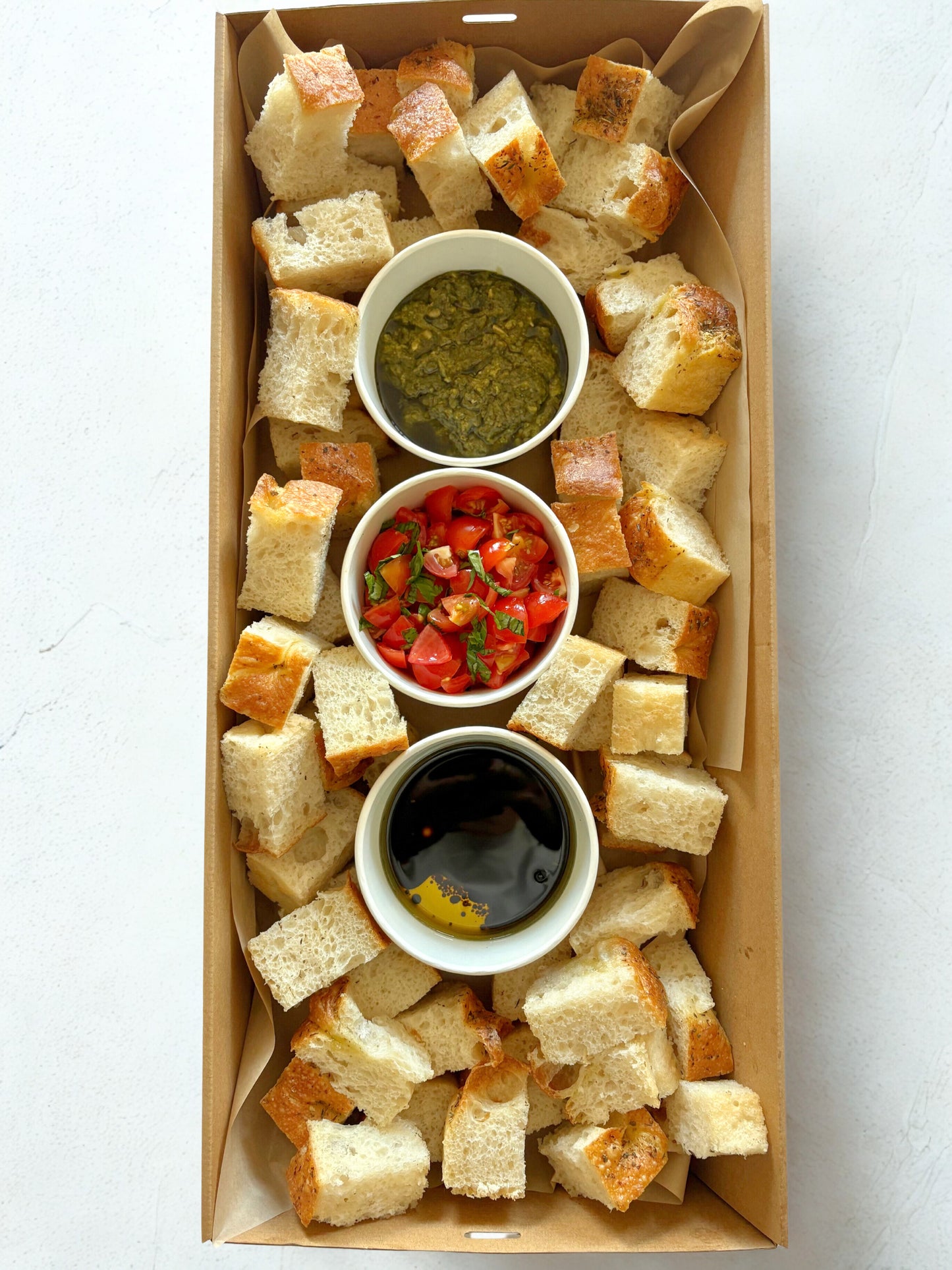Italian Focaccia & Dip Platter
