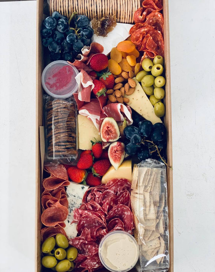 Large cheese platter box Brisbane platters & grazing boxes Say